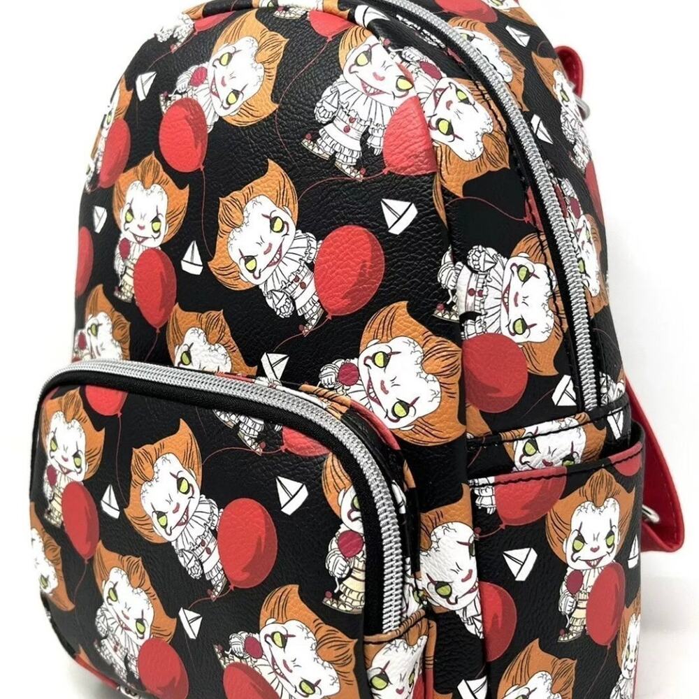 Funko Pop! IT Pennywise Balloon Chibi Mini Backpack Purse Bag Halloween Horror